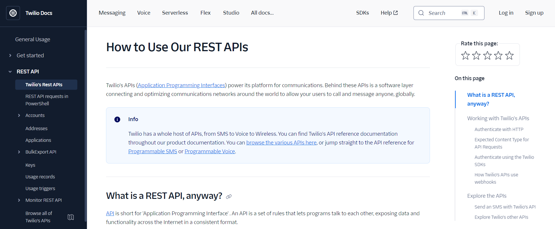 create API Documentation