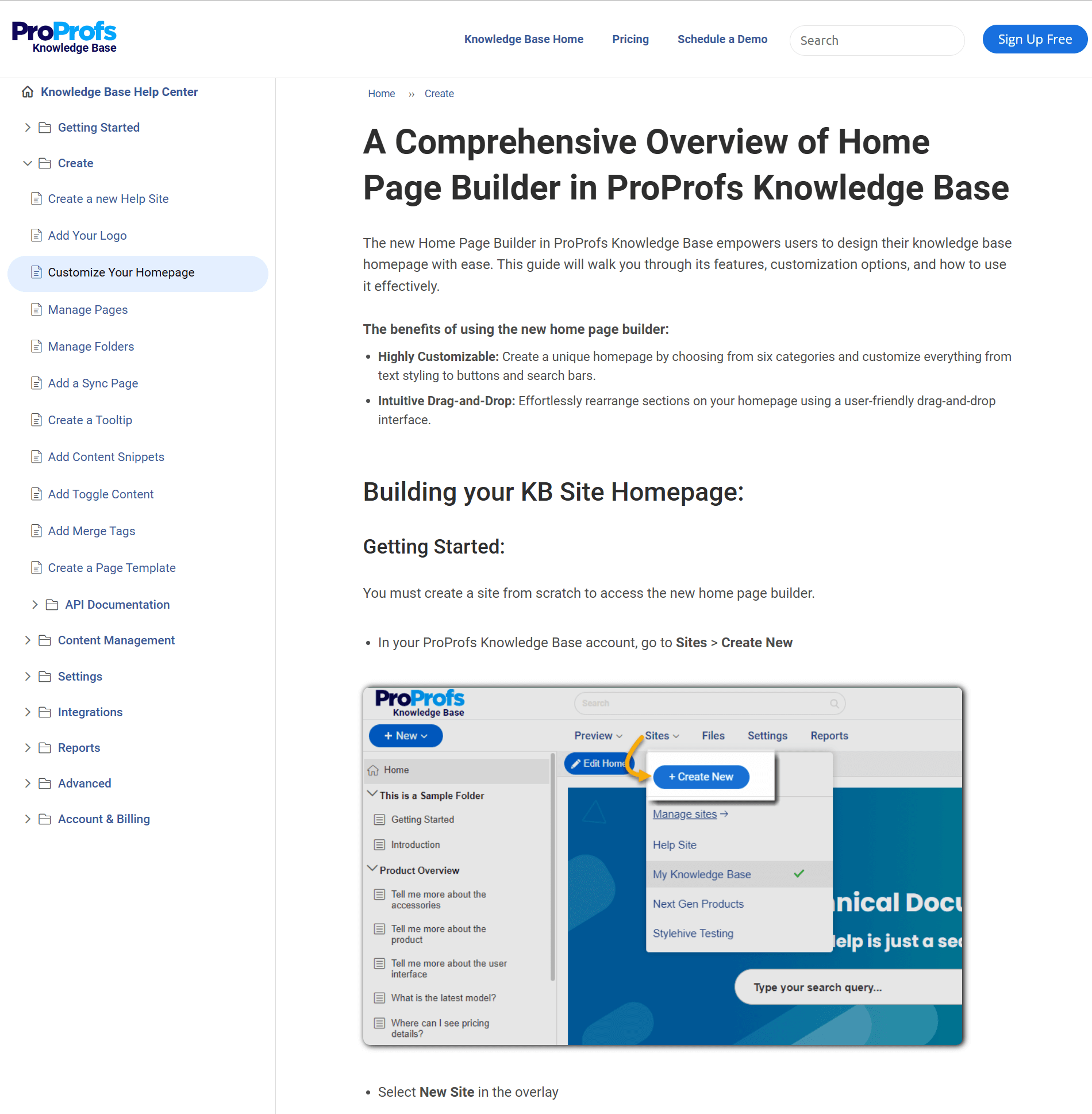 knowledge base examples