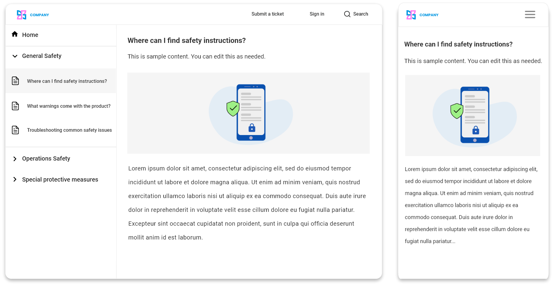 Safety Manual Template | ProProfs